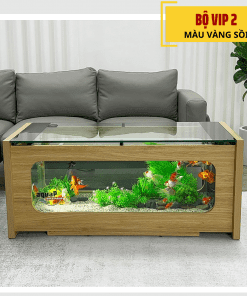 Bộ bàn trà kiêm bể cá VIP 2 - Mã V2_0001