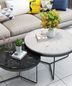 Bàn trà sofa đôi decor - DC04