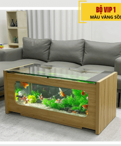 Bộ bàn có trà bể cá VIP 1 - Mã V1_0002