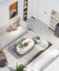 Bàn trà mặt đá hiện đại MD0002
