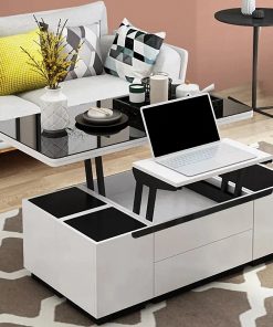 Bàn kính cường lực sofa MK0006
