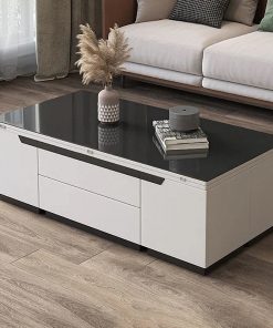 Bàn kính cường lực sofa MK0006